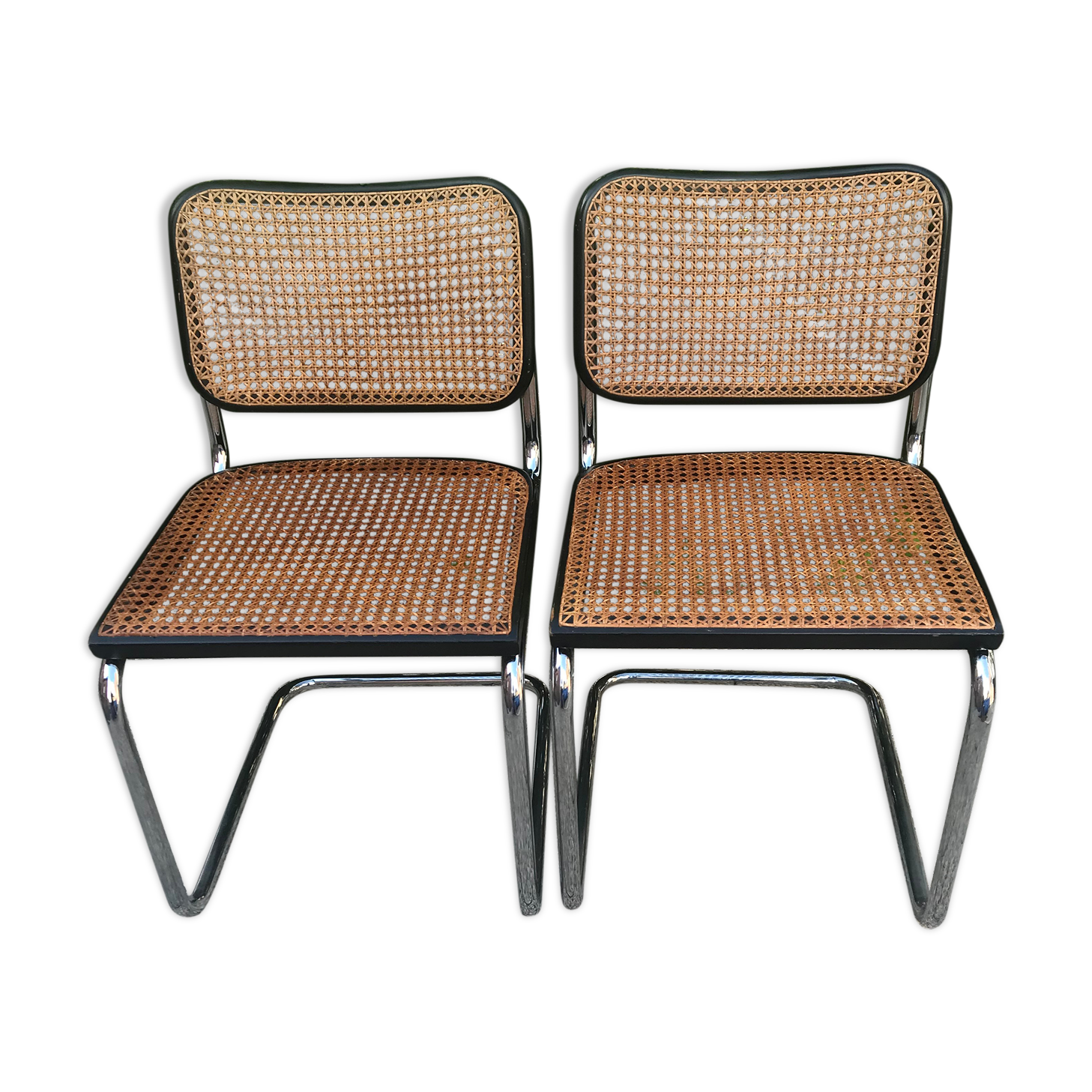 Set 2 chairs Breuer B32 gavina edition