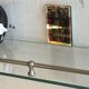Glass shelf for bathroom