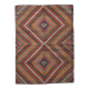 5x7 Red & Brown Tribal Vintage Kilim Rug, 171x251Cm