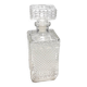 Cut glass whiskey decanter - 1980s