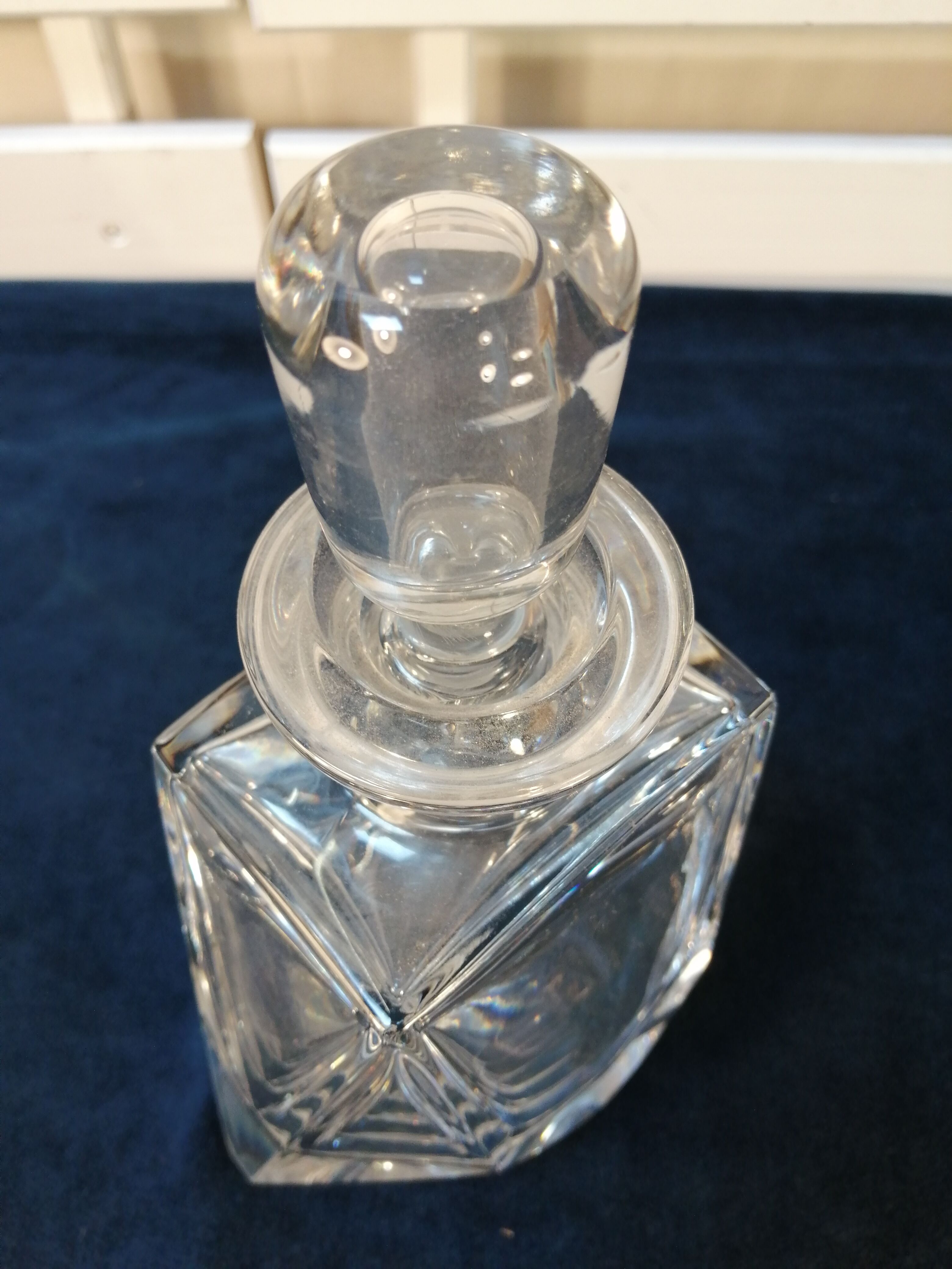 Carafe en cristal de la Maison Atlantis