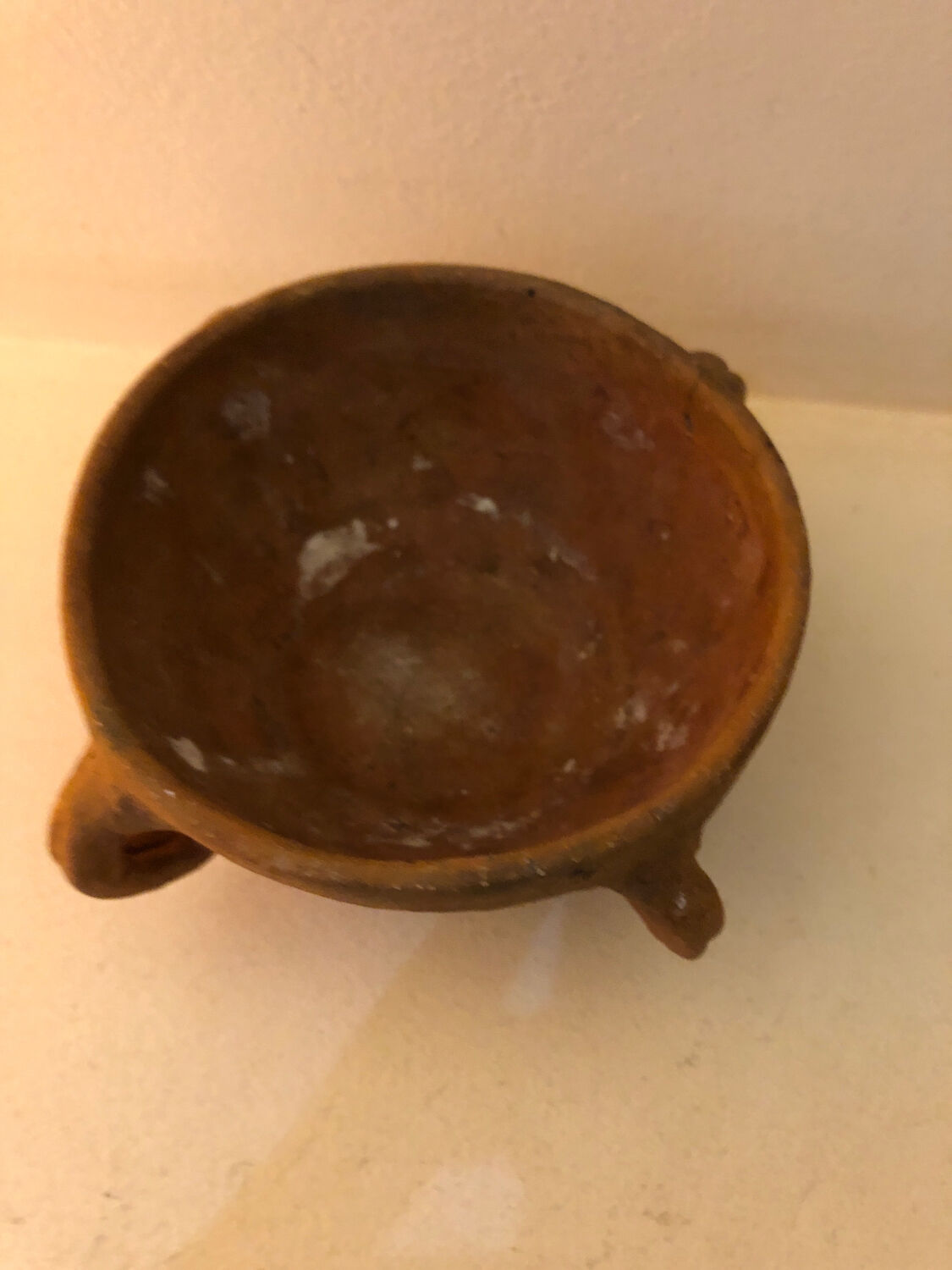 Écuelle en terre cuite vintage