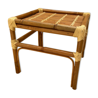 Coffee table end of rattan design sofa