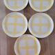 5 vintage Matous dessert plates