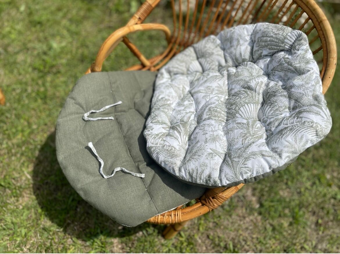 Restored garden furniture