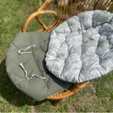 Restored garden furniture