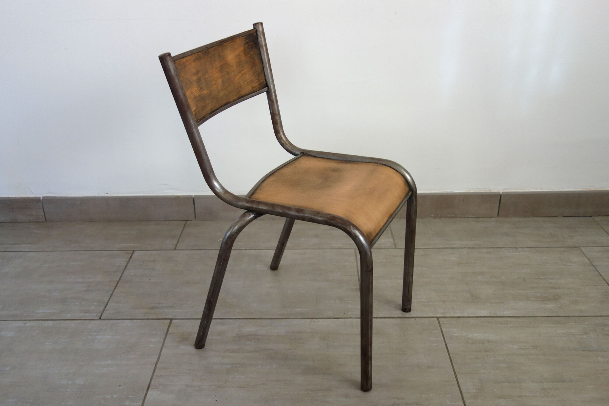 Vintage mullca school chair