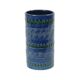Vintage Italian Vase Ceramiche Minerva Blue Ceramic