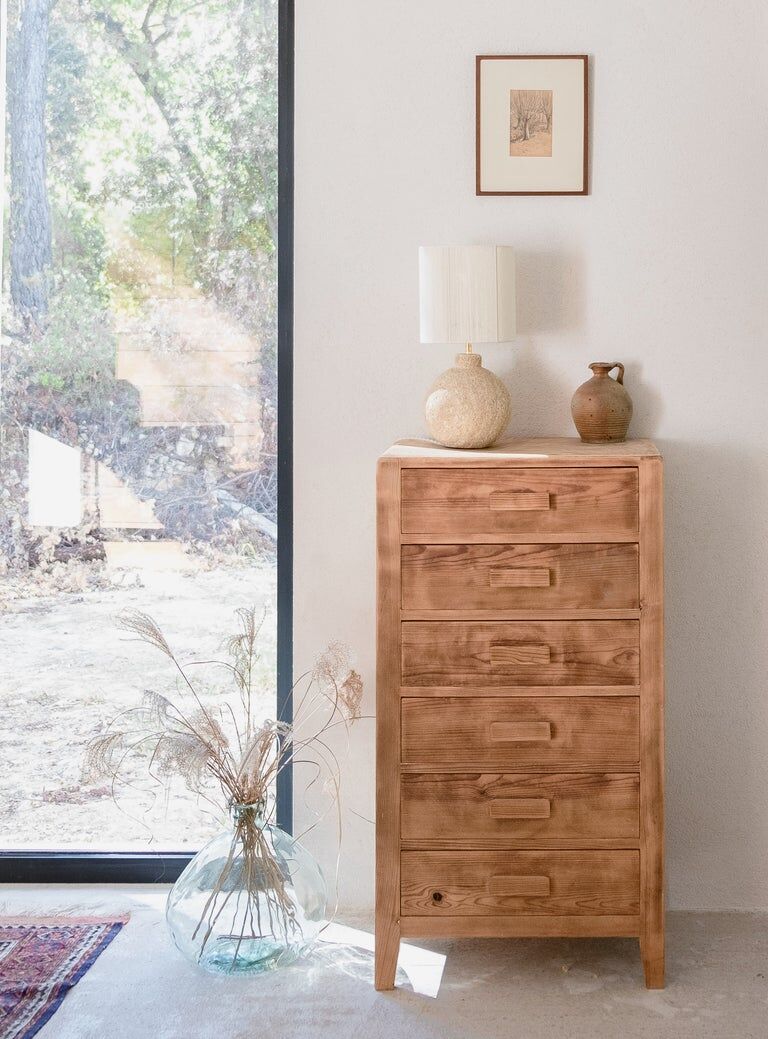 Raw wood ragpicker