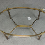 Oval coffee table