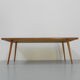Vintage coffee table with mini tiles, tile table