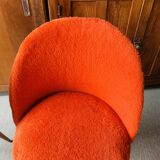 Set of 2 orange moumoute chairs