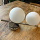 Italian wall light 1970, 2 lights