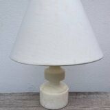 White marble lamp