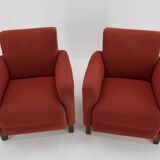 Ensemble de deux fauteuils Art Déco par Halabala pour UP Zavody, 1930s