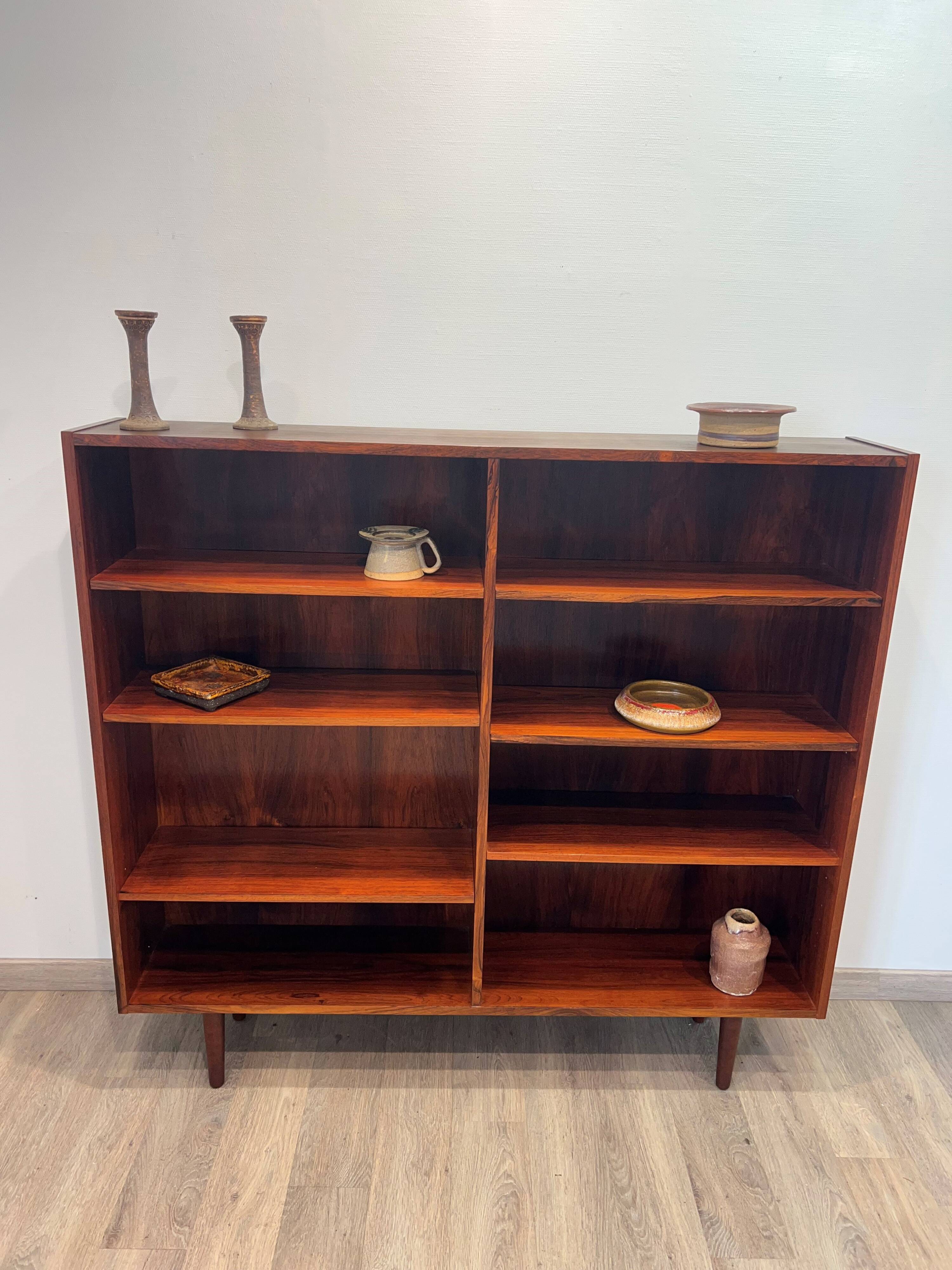 Scandinavian bookshelf in rosewood by Dammand & Rasmussen
