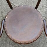 Le corbusier bentwood armchair by ungvar b9 1900 leather seat