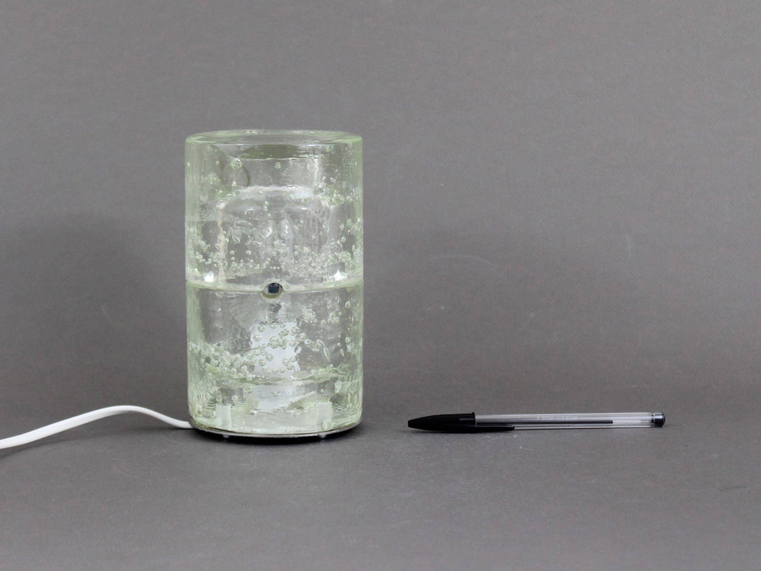 Italian Poliarte glass lamp by Albano Poli, 1960s