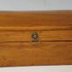 Coffret vintage en bois massif