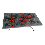 1950s ceramic coffee table by Vallauris "La Grange"