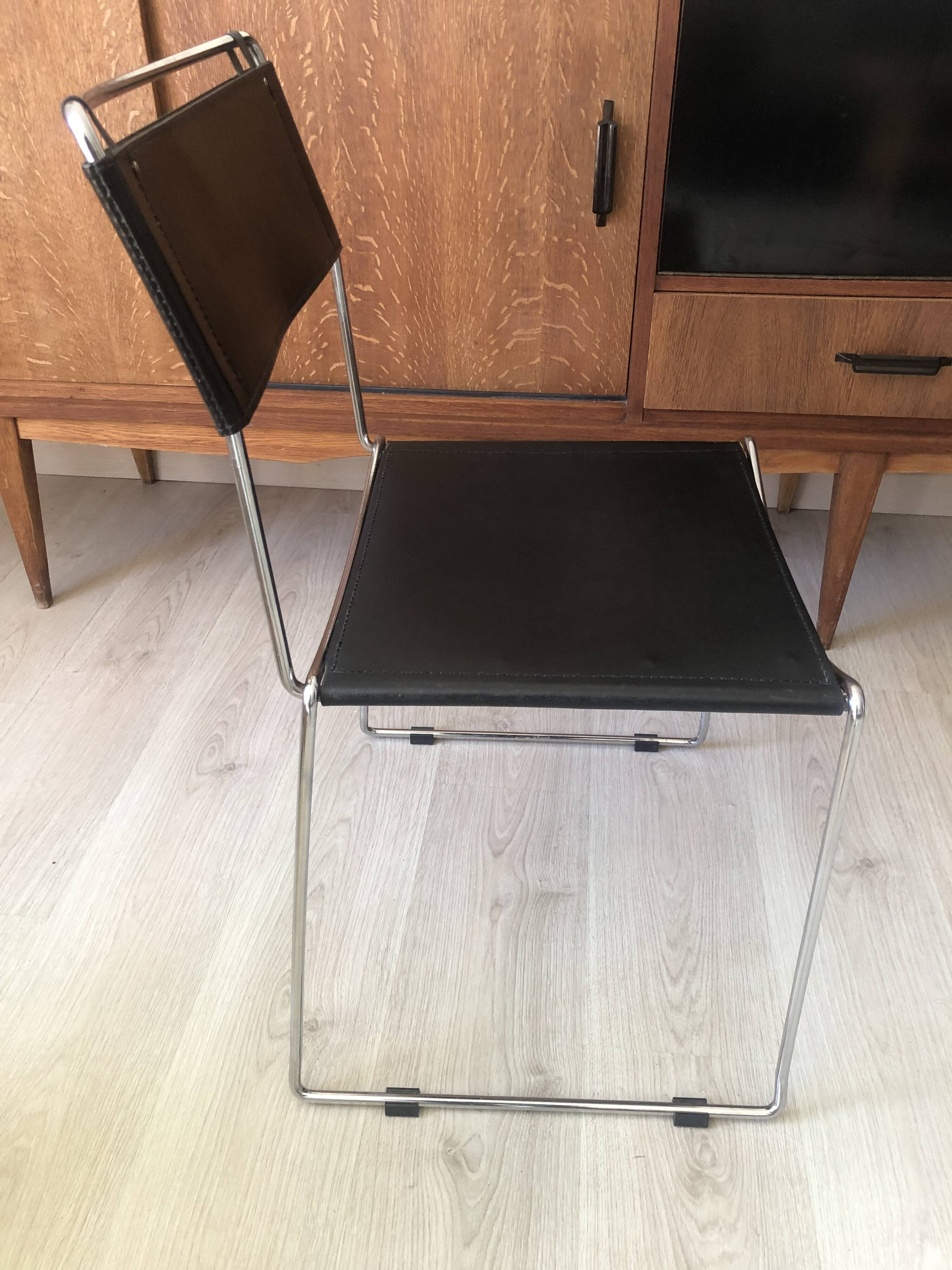 Giandomenico Belloti leather chair