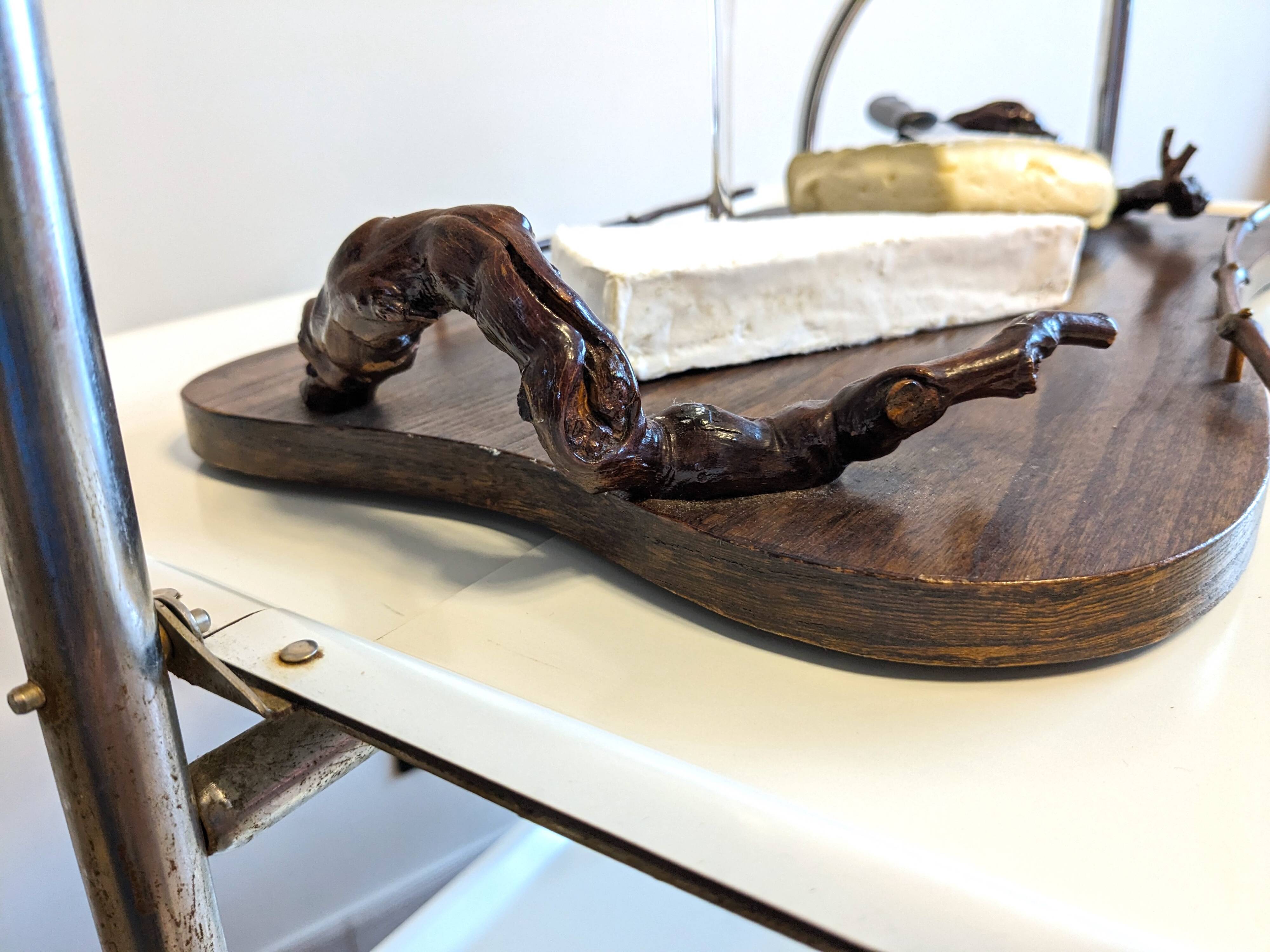 Vintage vine theme serving tray