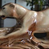 Ste Radegonde Panther Art Deco Ceramics