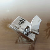 Modernist hook in chromed metal 70s