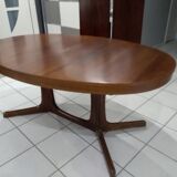 Expandable Baumann vintage table 1970