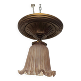 Antique Art Nouveau Ceiling Lamp, early 1900s
