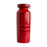 Red vase