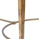 Coffee table in iron by Roger Thibier for the Ramsay house.