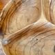 Vintage olive wood dish
