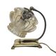 Art Deco bedside lamp, Belgium, 1950s