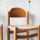 Set of 4 mulched chairs by Hank Loewenstein, Italy 1970