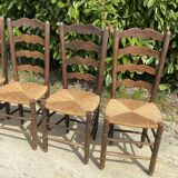 popup selency Materials - Set of 6 Straw Chairs