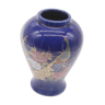 Chinese peacock ceramic vase
