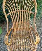 Rattan rocking chair