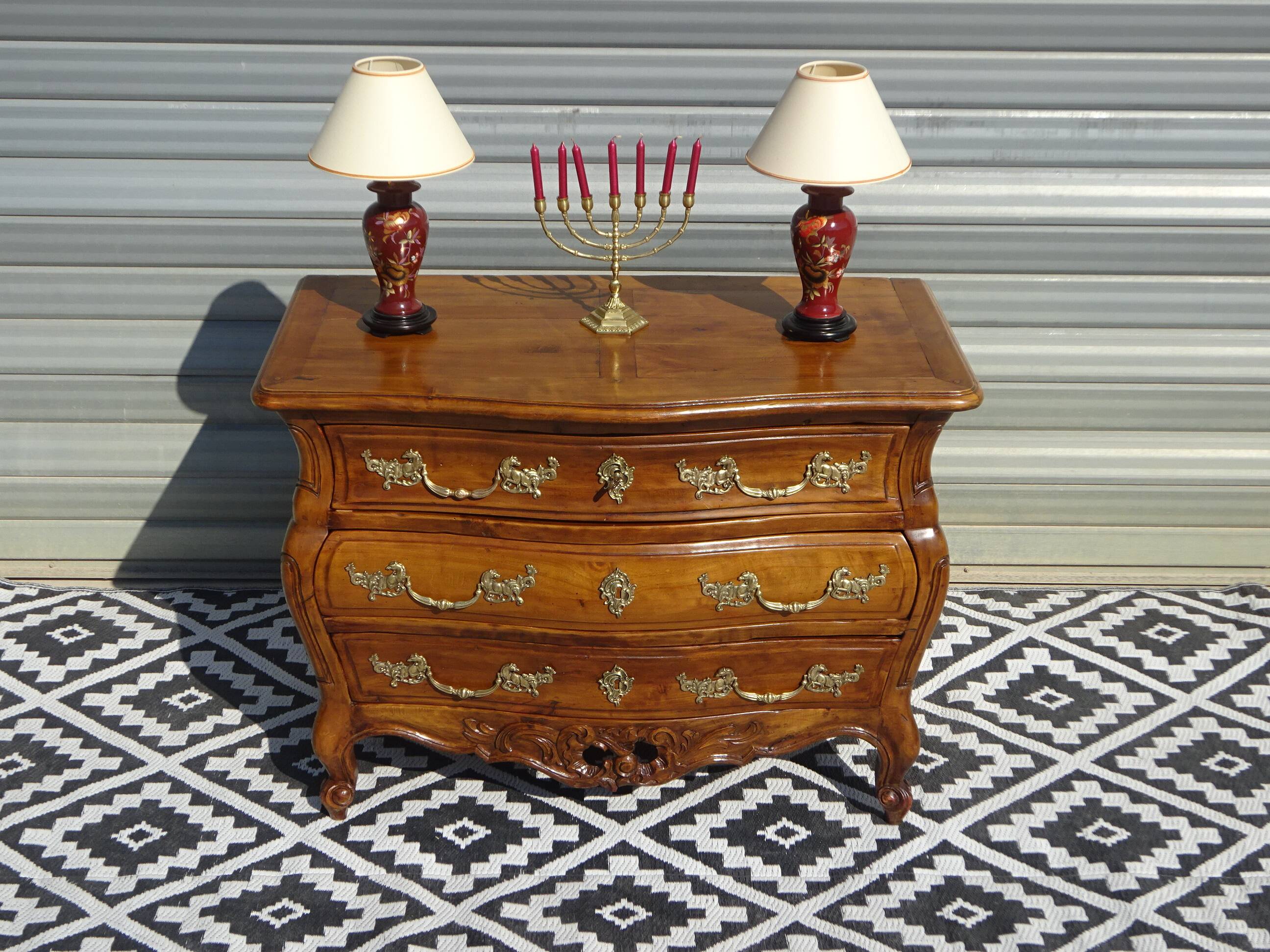 Old tomb chest