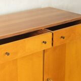 WK Möbel | Helmut Magg highboard, walnut and ash, 1950s