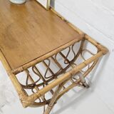 Rattan coffee table