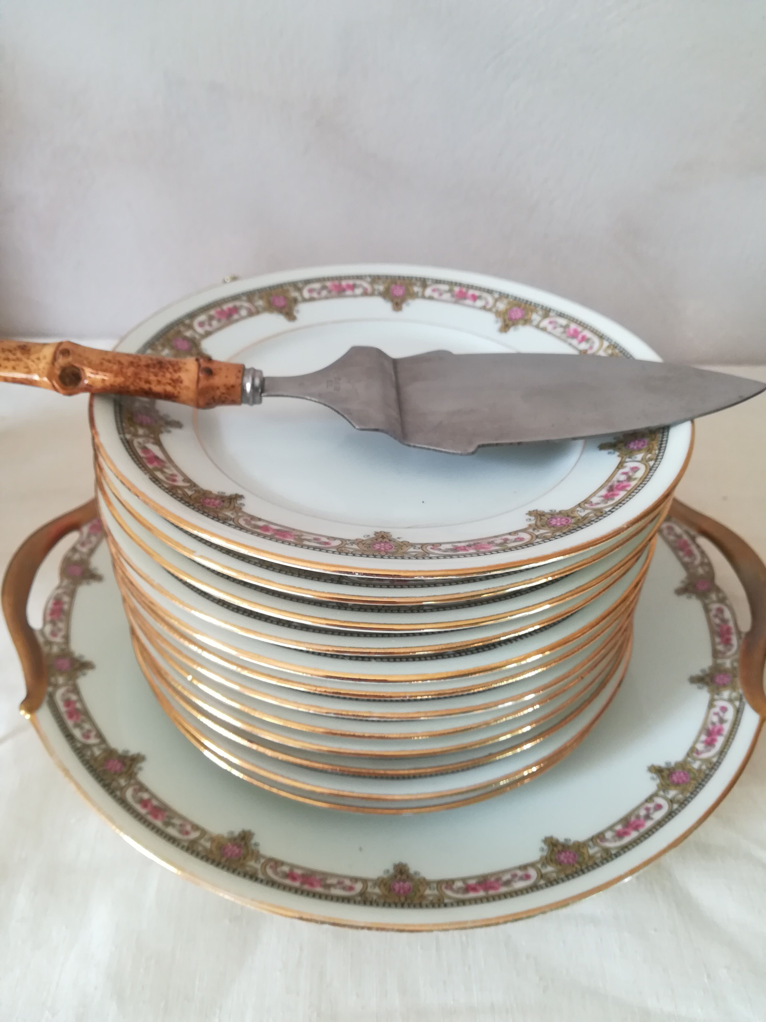 Raynaud porcelain dessert service