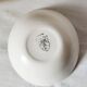 Vintage french 1960s stalins toledo - toledo dessert bowls black olive leaf