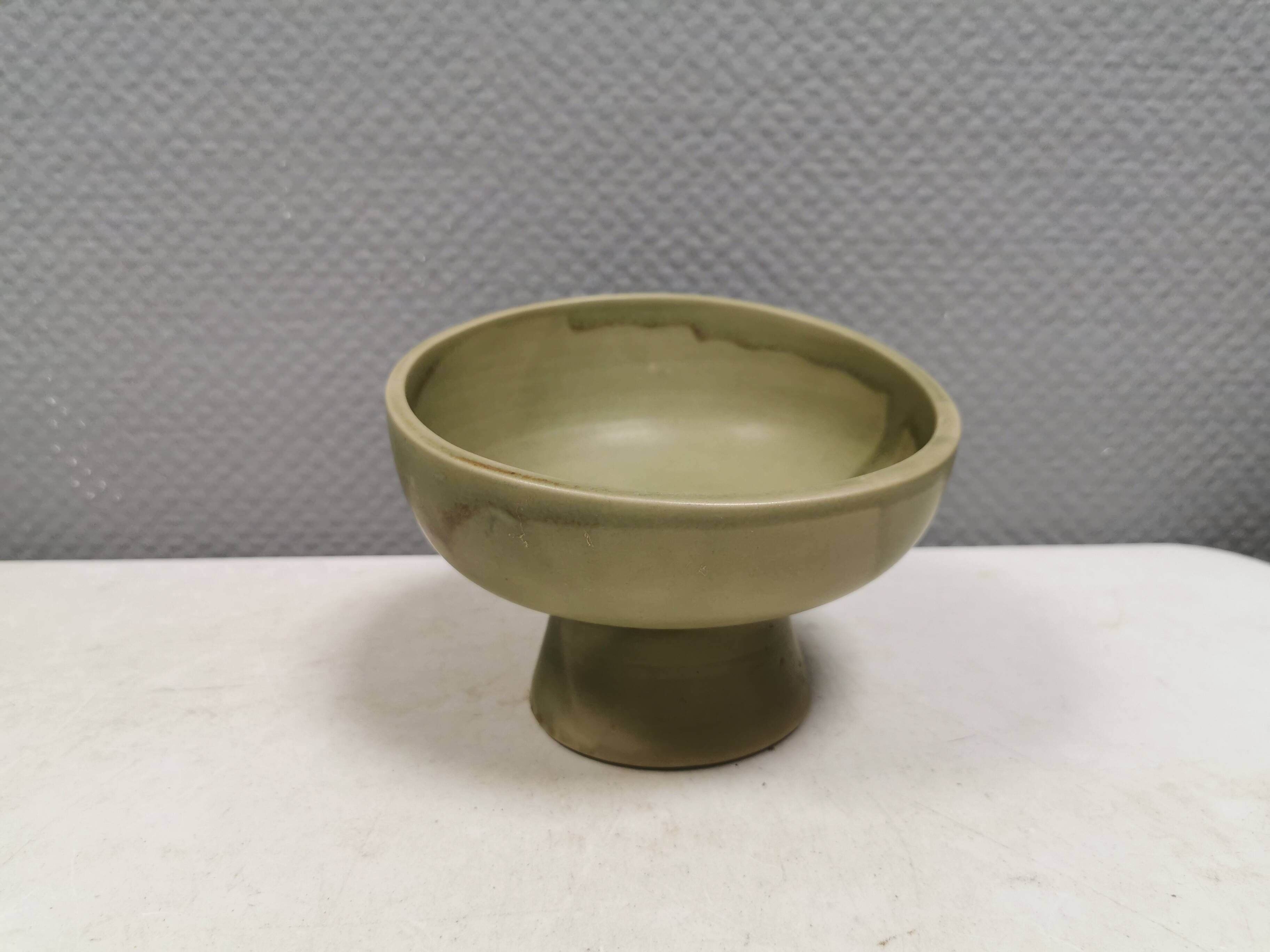 A ceramic stand/fruit bowl, Denmark, estimated 1990s.
