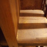 Old revolving library in solid oak