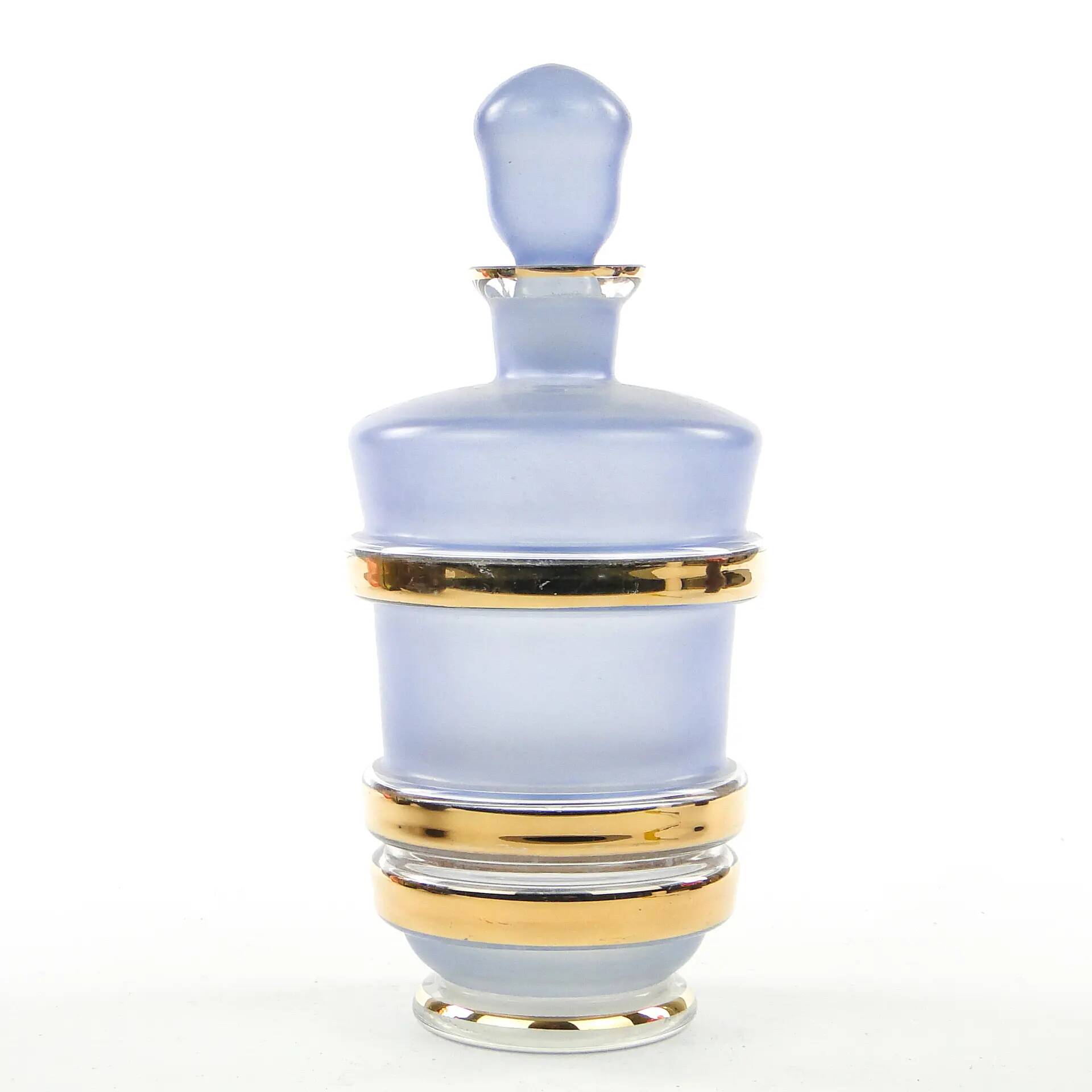 Carafe moderne du milieu du siècle, en verre, Kamenický Šenov, Tchécoslovaquie, années 1950.