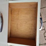 Vintage wooden furniture 4 drawers and formica tops