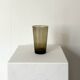Smoked glass vase from the 70s