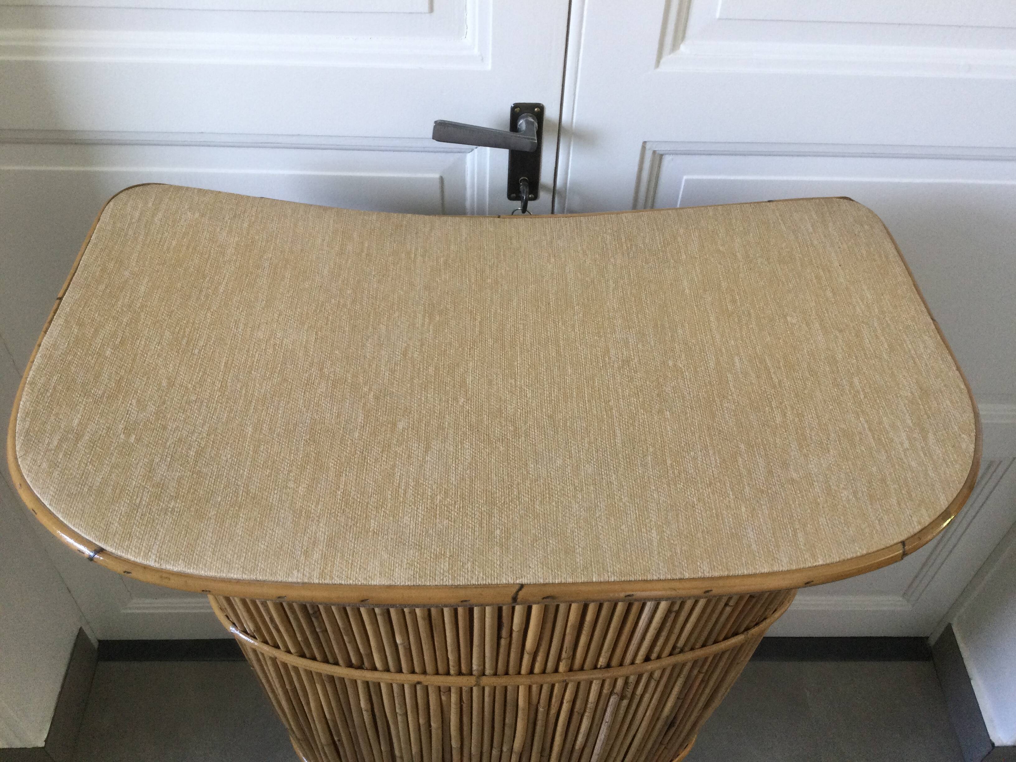 Vintage bamboo/rattan bar circa 1960