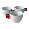 Guzzini porcelain espresso cups